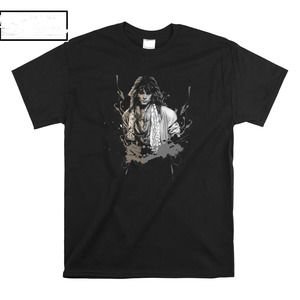 Bon Jovi Art Rock Band Portrait T-shirt , Unisex  T-shirt, Gif For Fan Rock